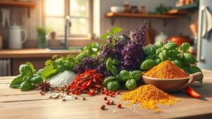 Substitutos naturais para o sal: Temperos que realçam o sabor dos pratos