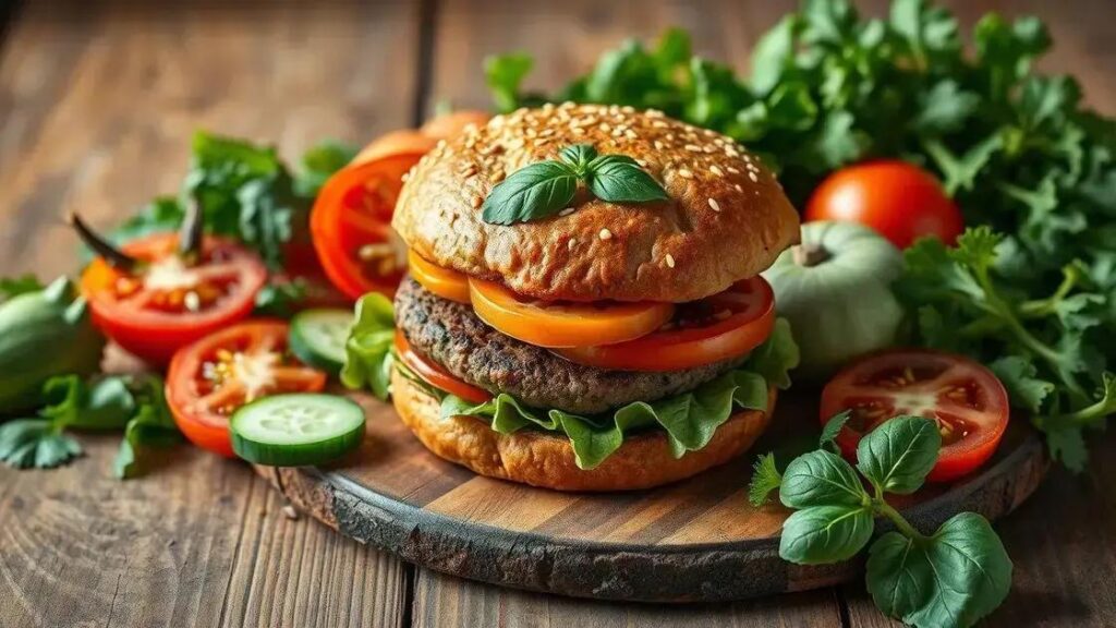 Hambúrguer sem carne: é uma opção saudável para sua dieta?