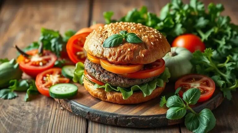 Hambúrguer sem carne: é uma opção saudável para sua dieta?